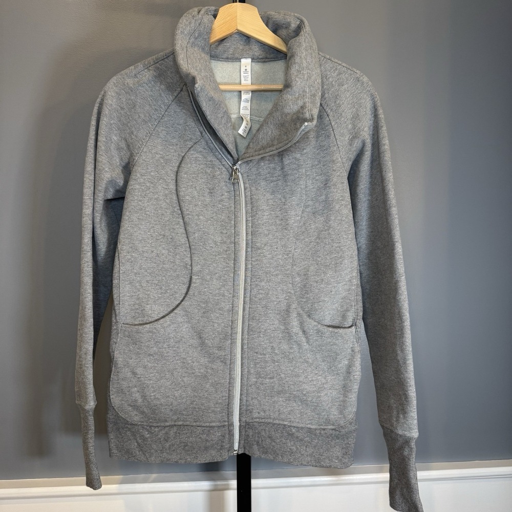 Lululemon Cozy Cuddle Up Jacket Gray Size 6